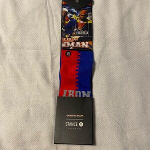 Stance Ghostface Killah Men's Socks - Red, Blue, and Black